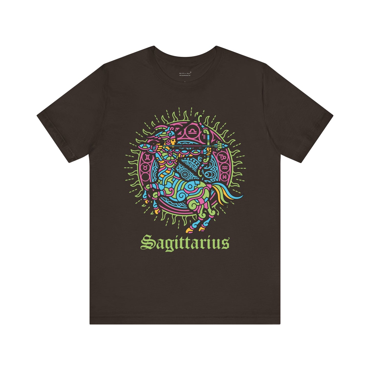 Sagittarius Round Unisex T-Shirt