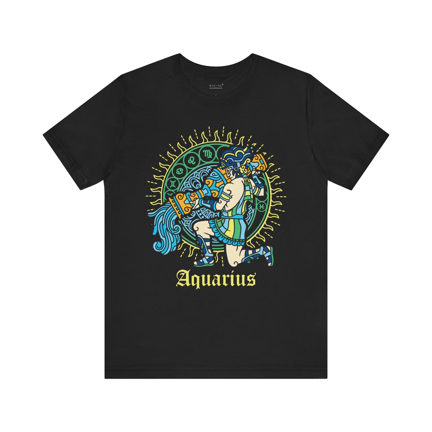 Aquarius Round Unisex T-Shirt