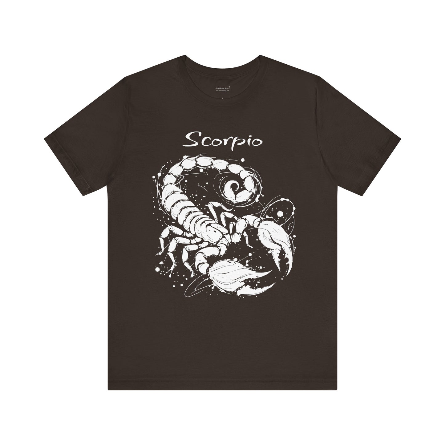 Scorpio White Splash Unisex T-Shirt
