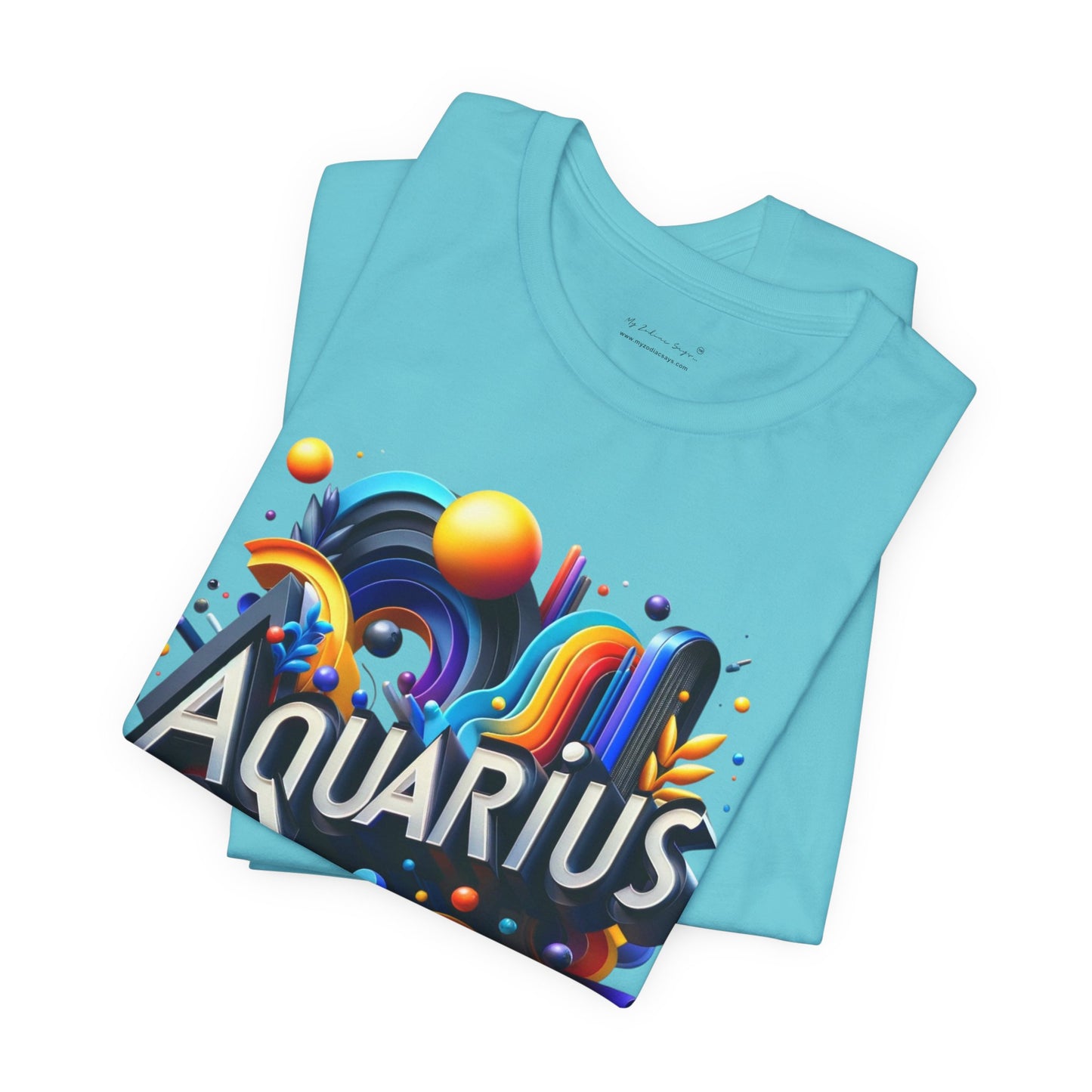 Aquarius Vibrant Unisex T-Shirt