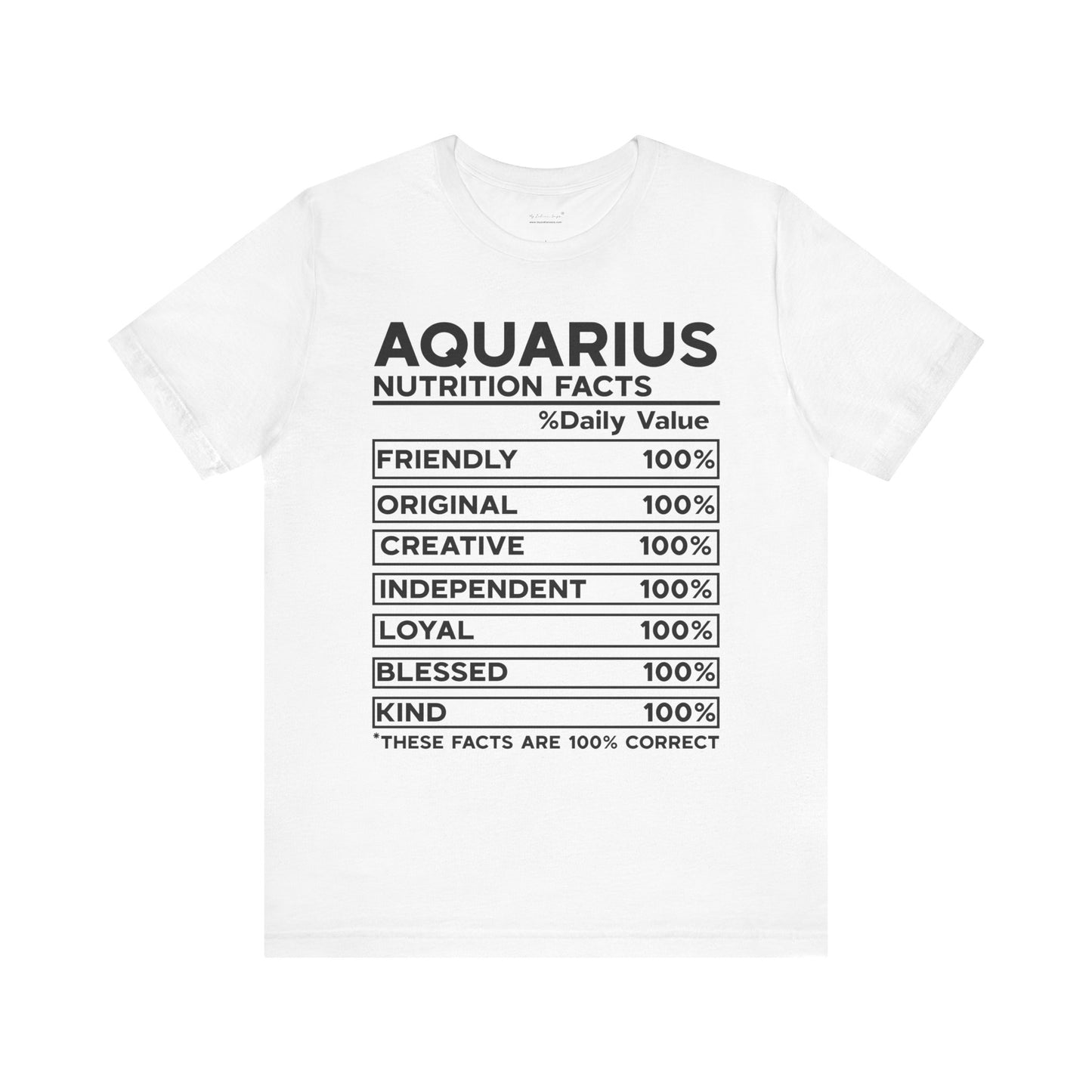 Aquarius Nutrition Unisex T-Shirt