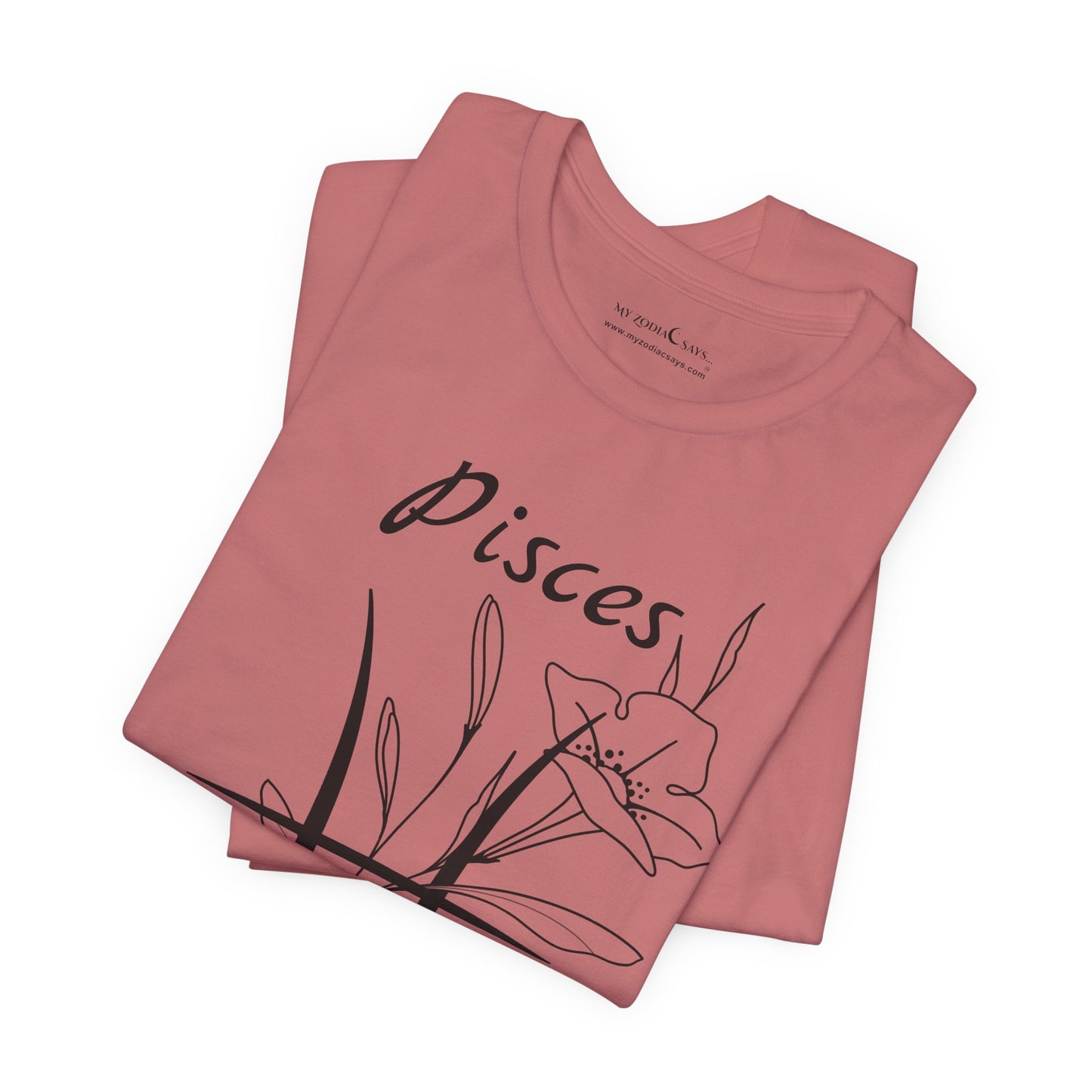 Pisces Blossom Unisex T-Shirt