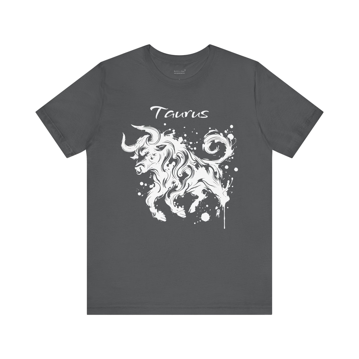 Taurus White Splash Unisex T-Shirt