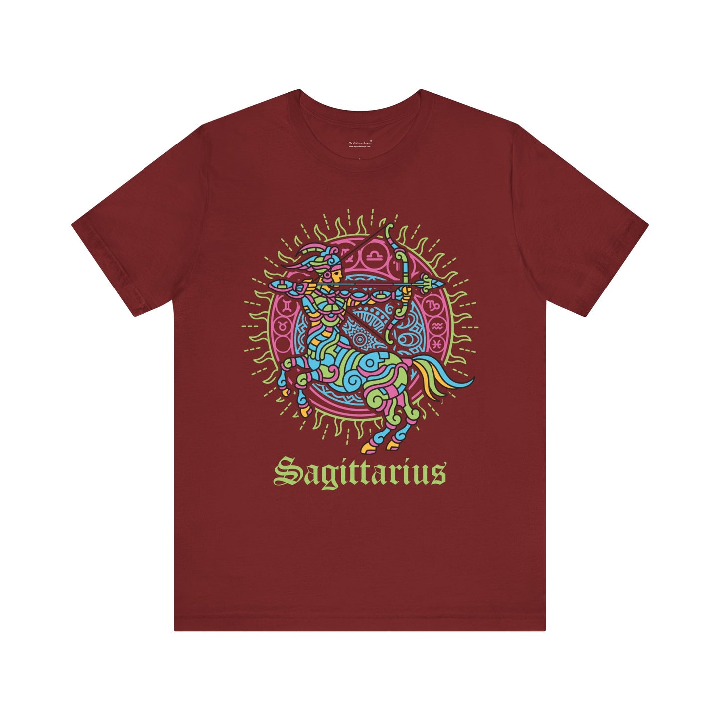 Sagittarius Round Unisex T-Shirt