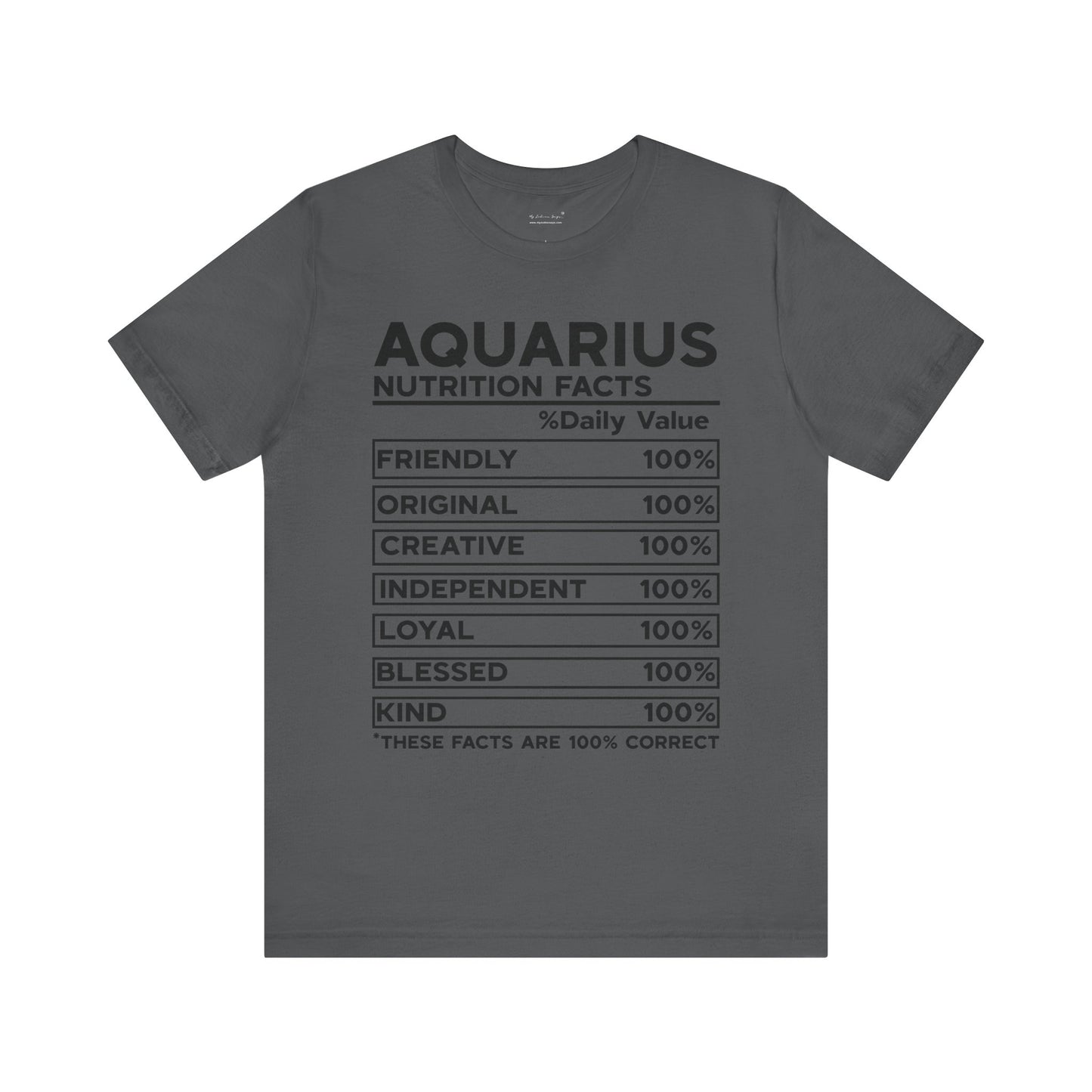 Aquarius Nutrition Unisex T-Shirt