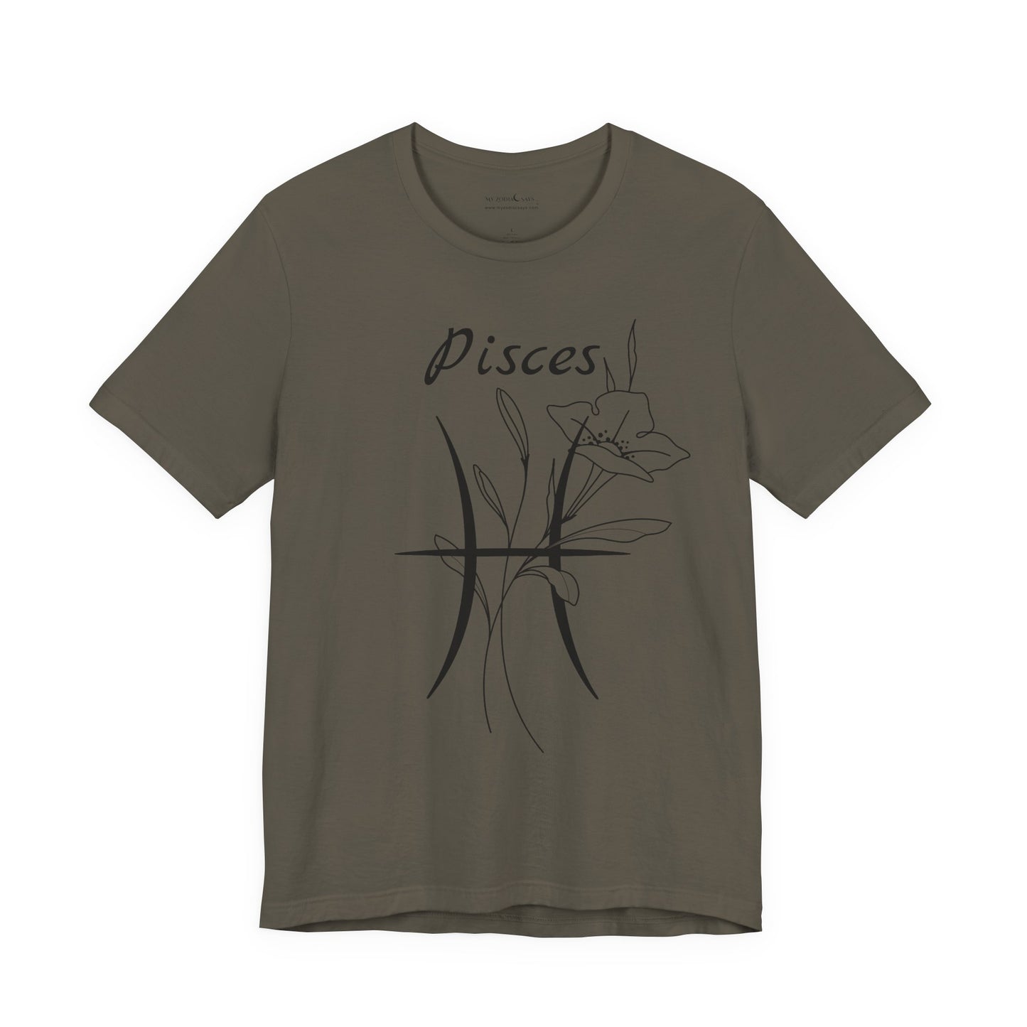 Pisces Blossom Unisex T-Shirt