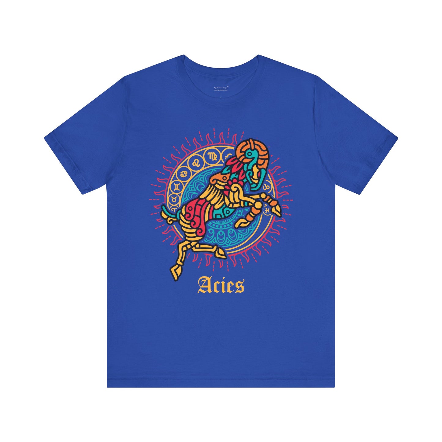 Aries Round Unisex T-Shirt