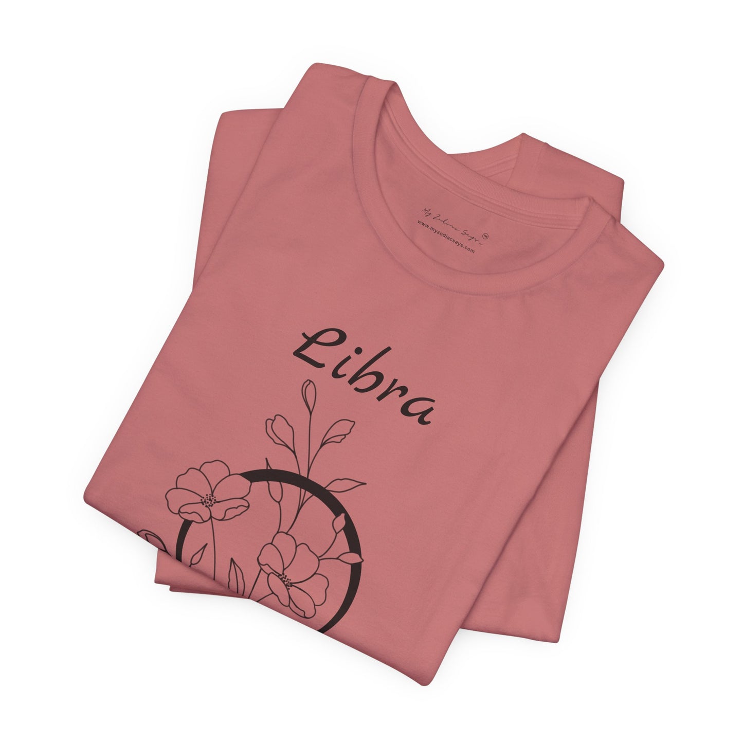Libra Blossom Unisex T-Shirt