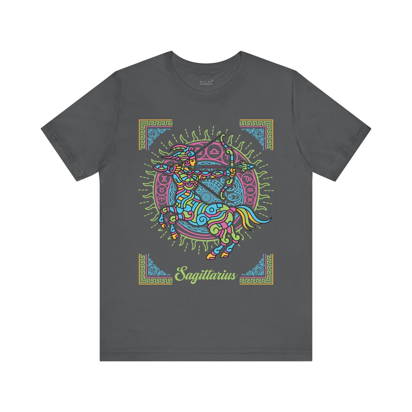 Sagittarius Framed Unisex T-Shirt