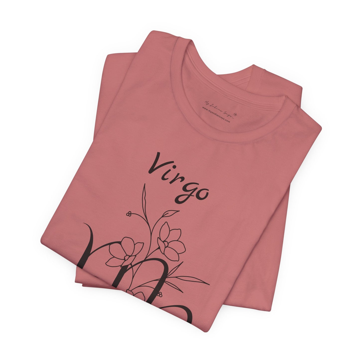 Virgo Blossom Unisex T-Shirt