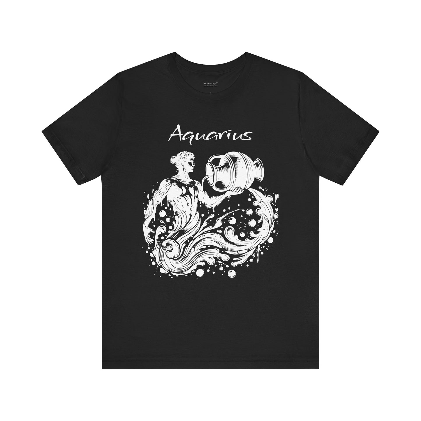 Aquarius White Splash Unisex T-Shirt