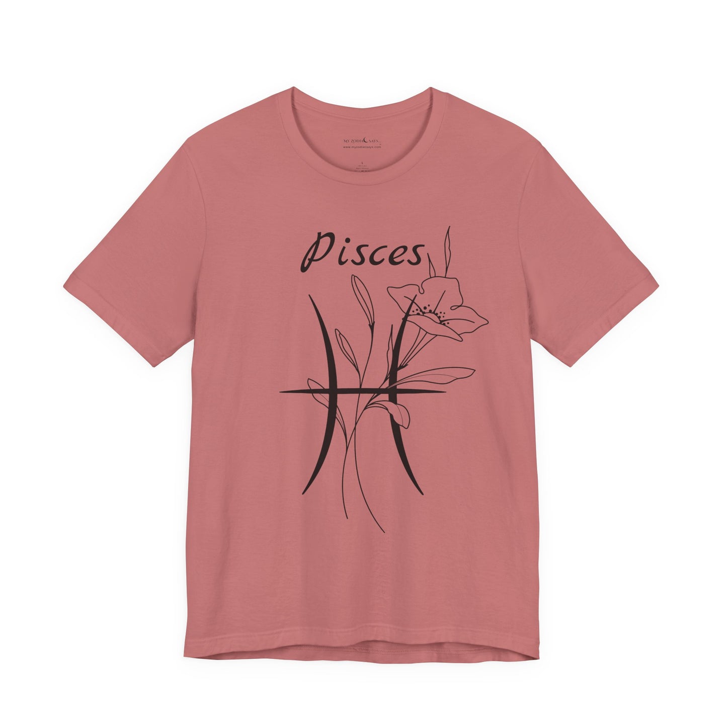 Pisces Blossom Unisex T-Shirt