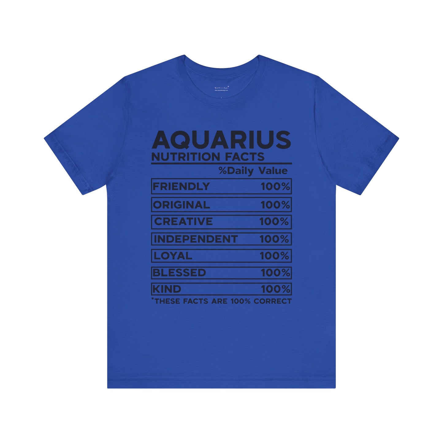 Aquarius Nutrition Unisex T-Shirt