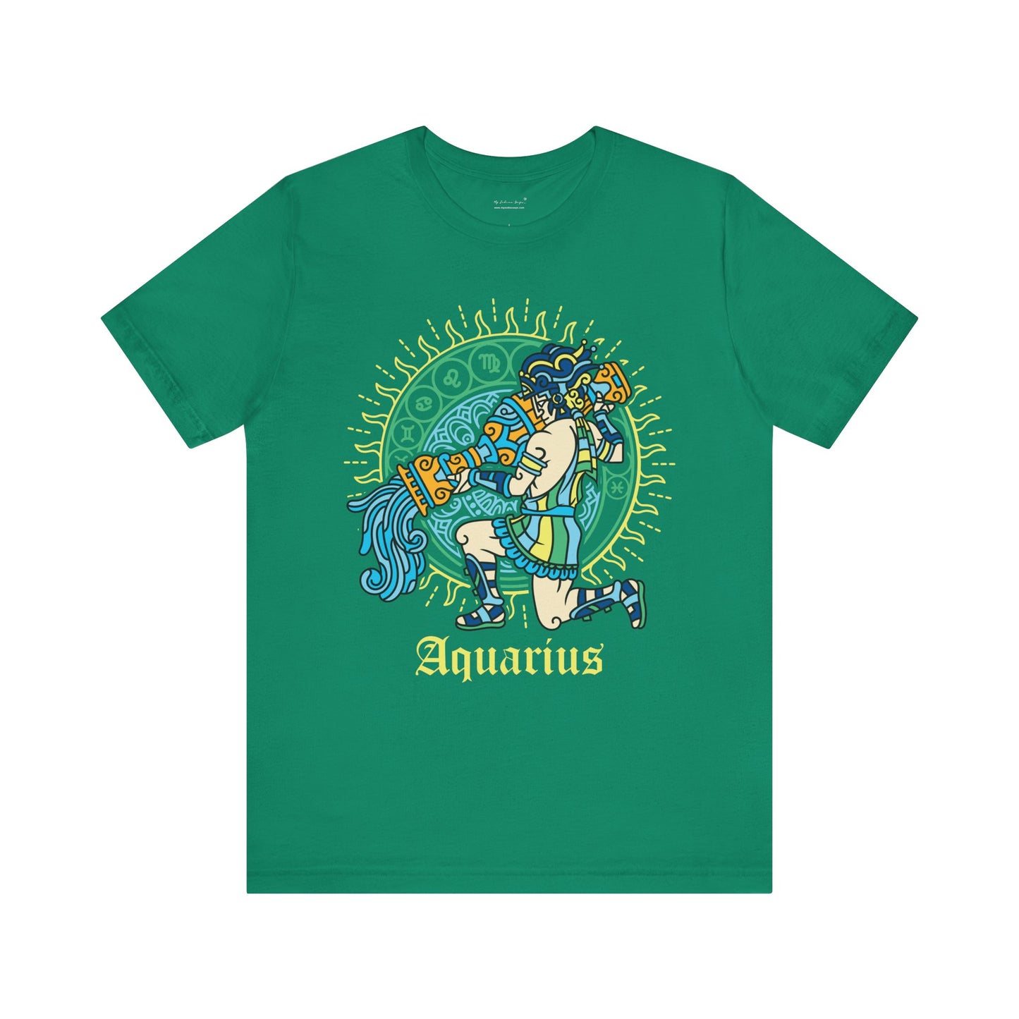 Aquarius Round Unisex T-Shirt