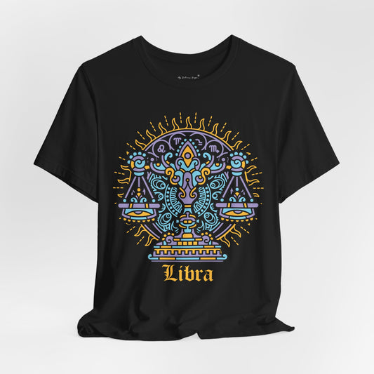 Libra Round Unisex T-Shirt