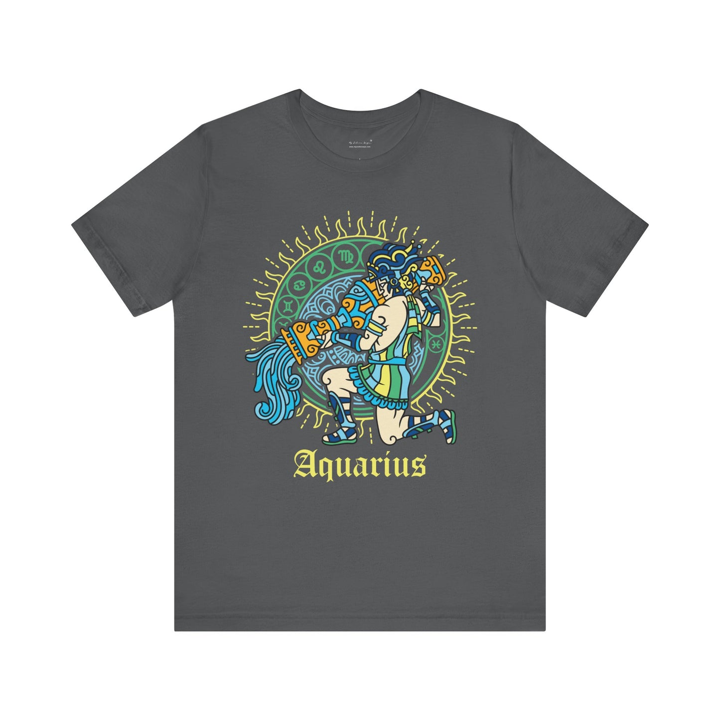 Aquarius Round Unisex T-Shirt