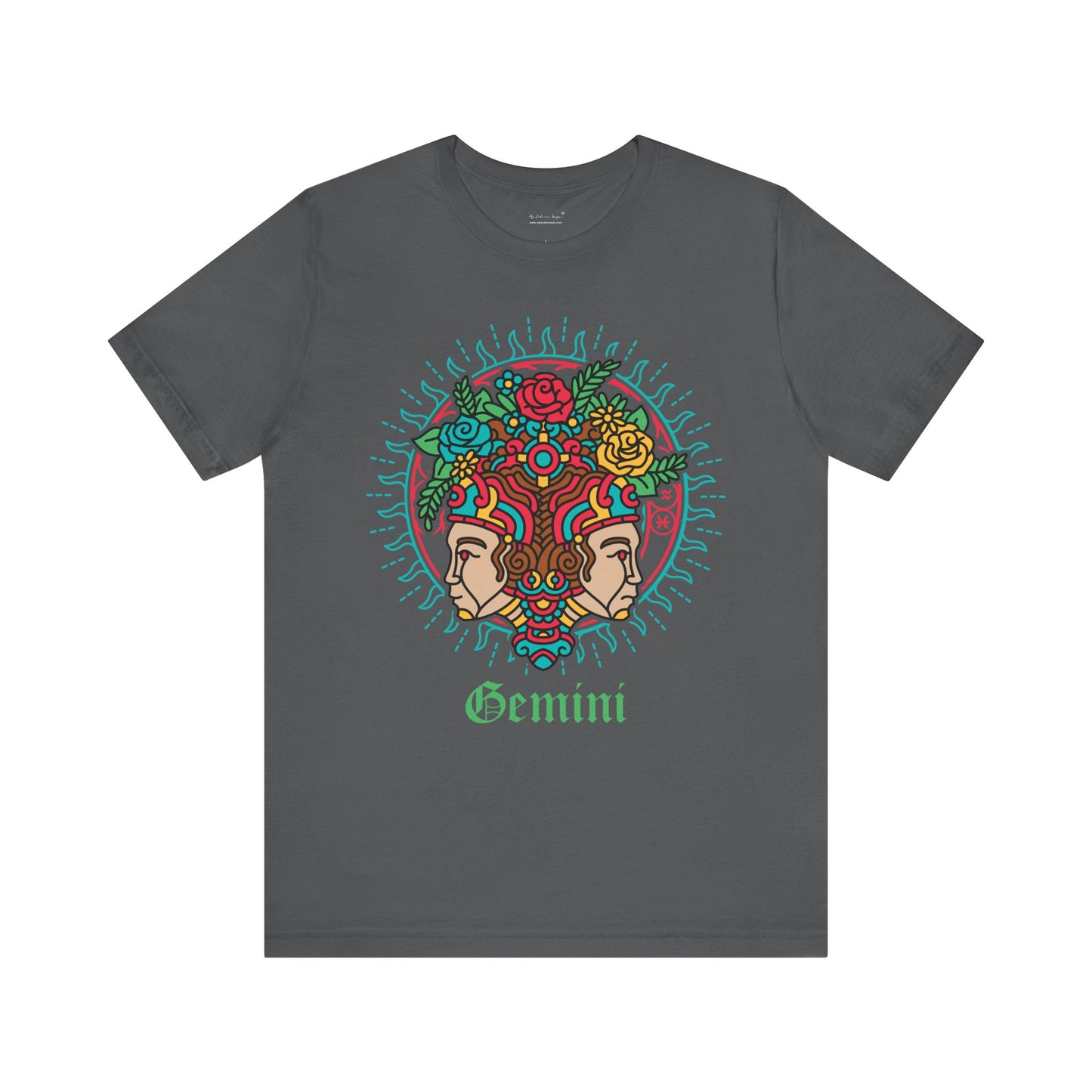 Gemini Round Unisex T-Shirt