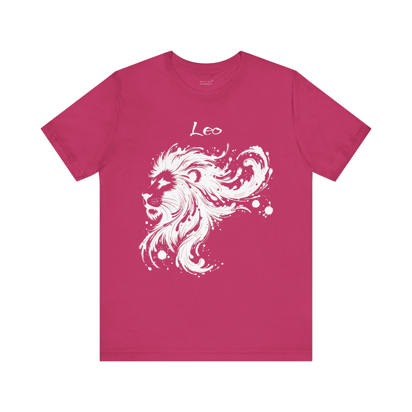 Leo White Splash Unisex T-Shirt