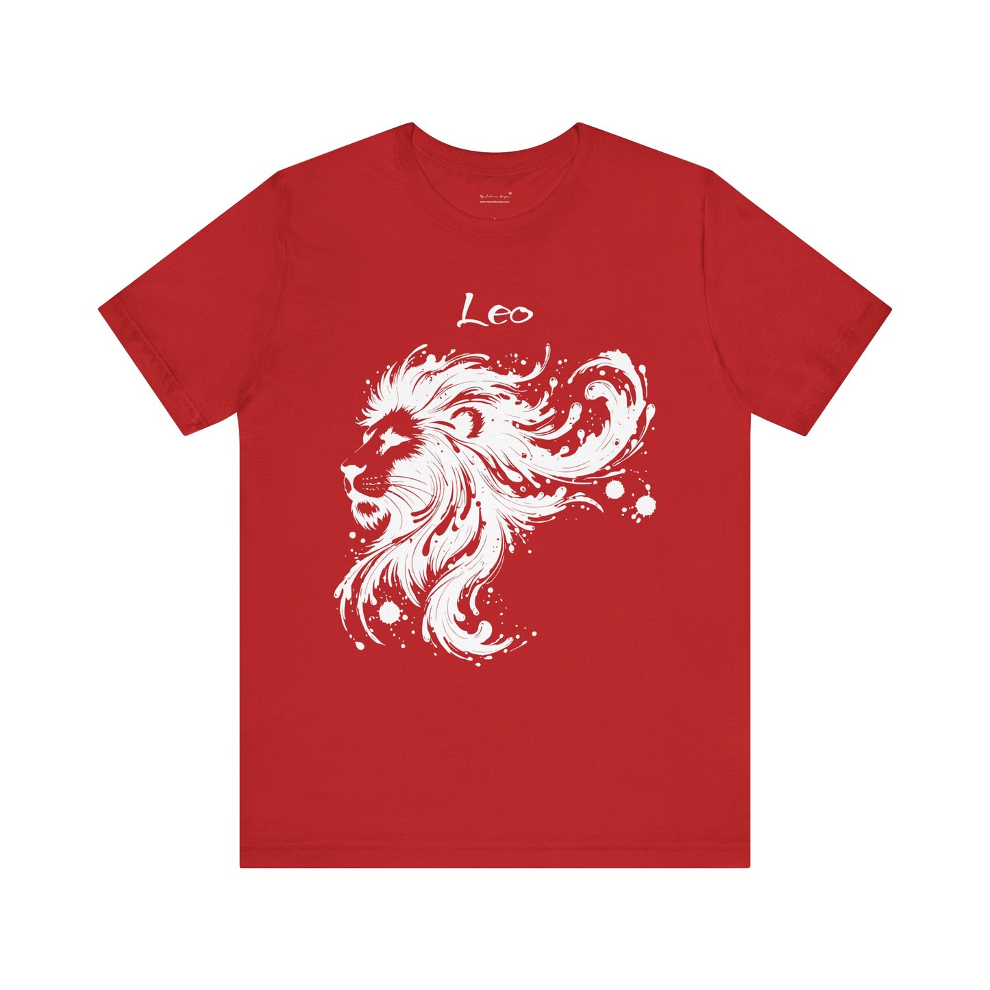 Leo White Splash Unisex T-Shirt