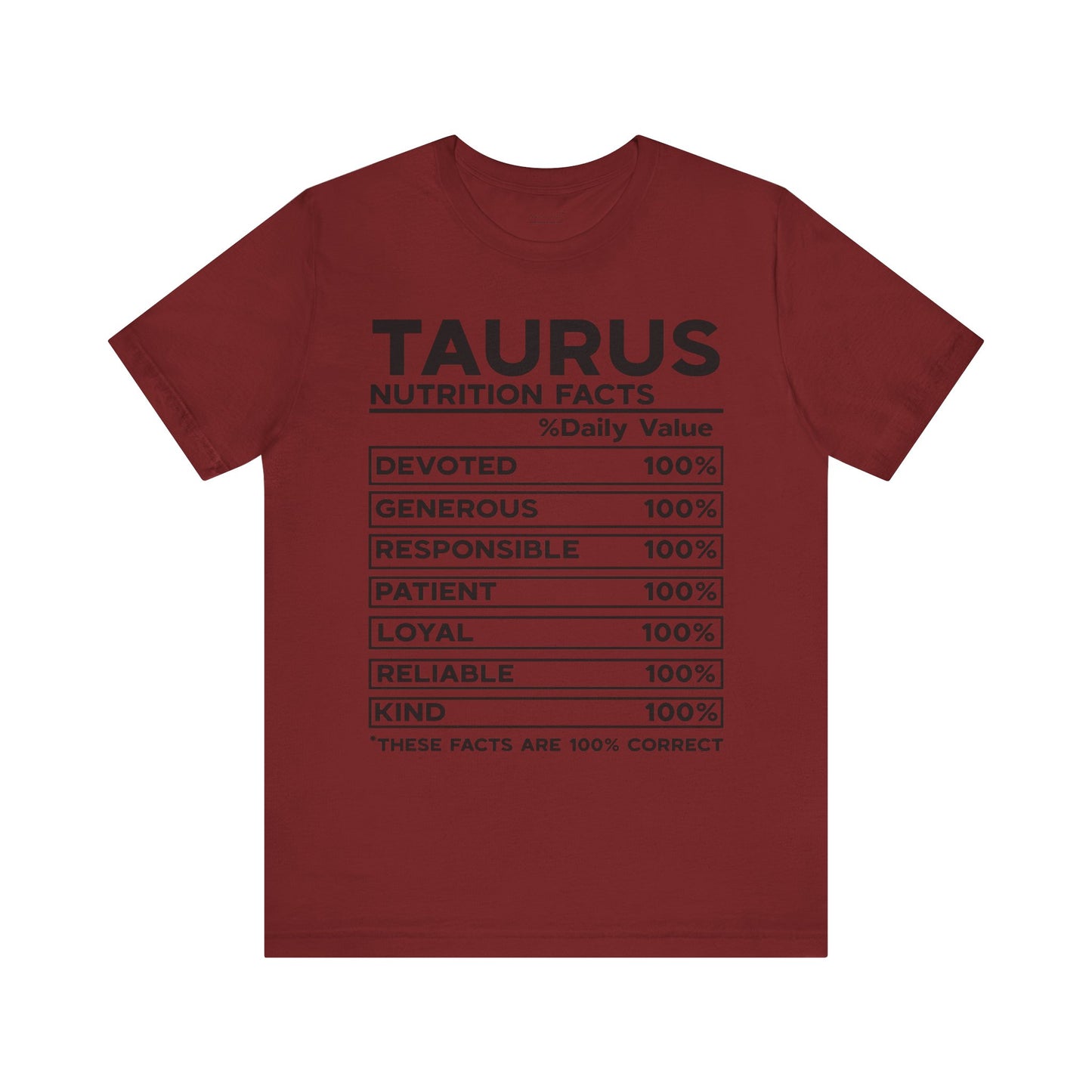 Taurus Nutrition Unisex T-Shirt