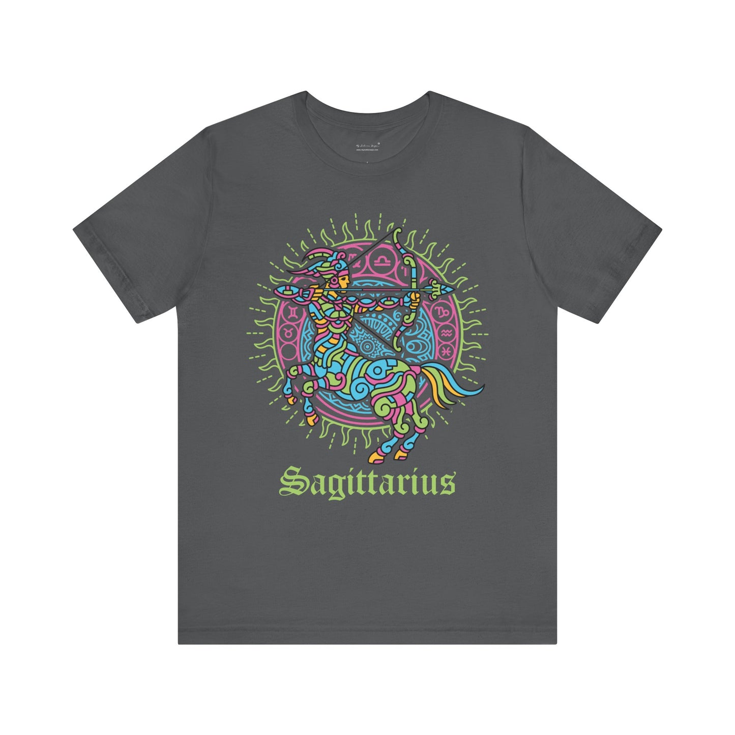 Sagittarius Round Unisex T-Shirt