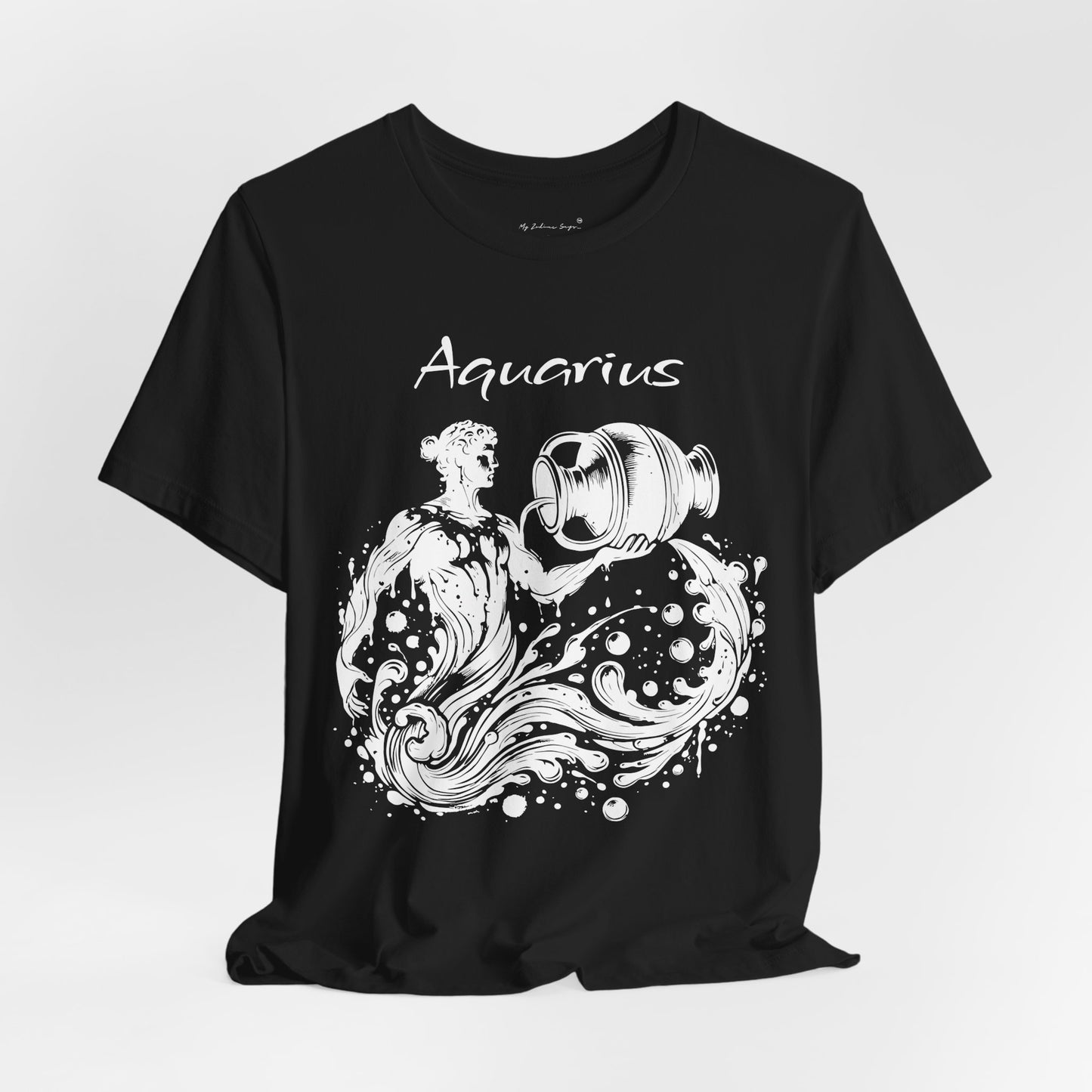Aquarius White Splash Unisex T-Shirt