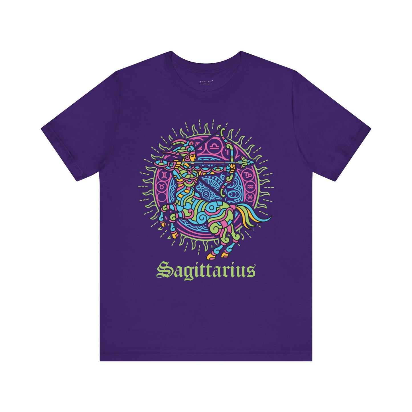 Sagittarius Round Unisex T-Shirt