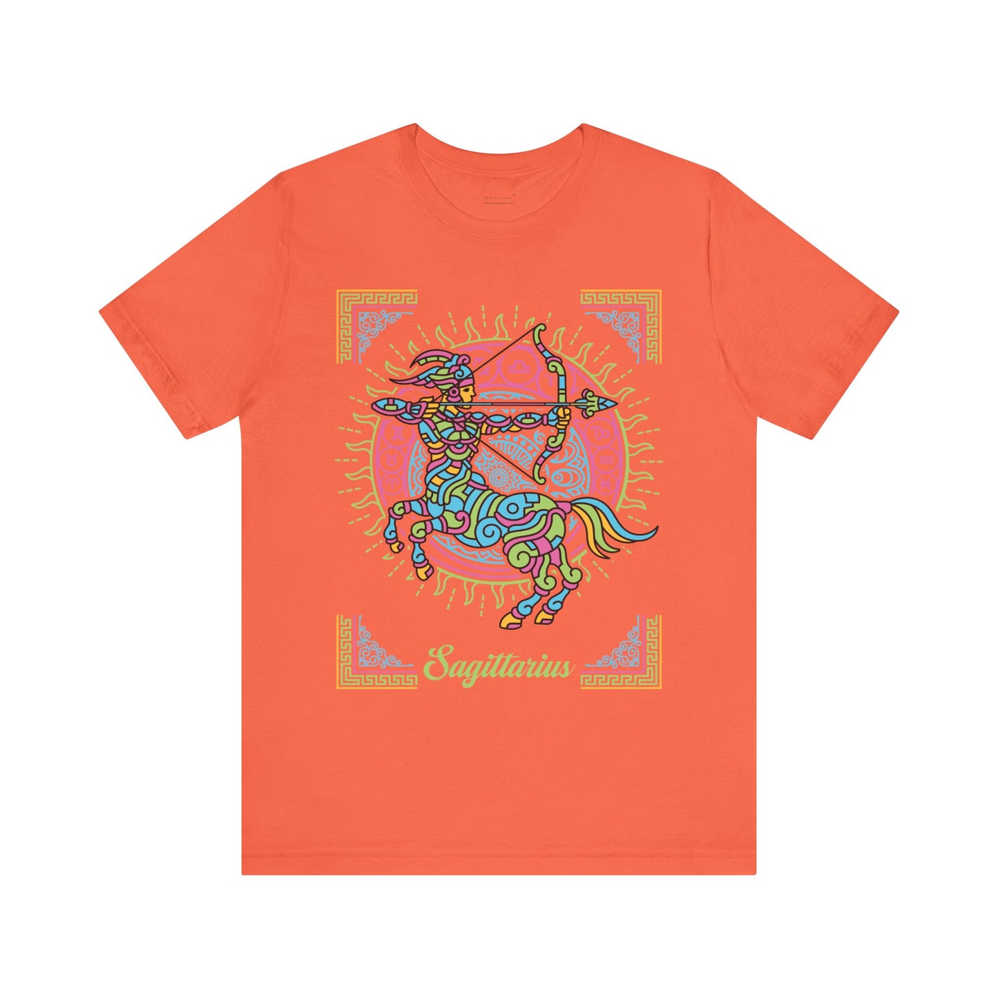Sagittarius Framed Unisex T-Shirt