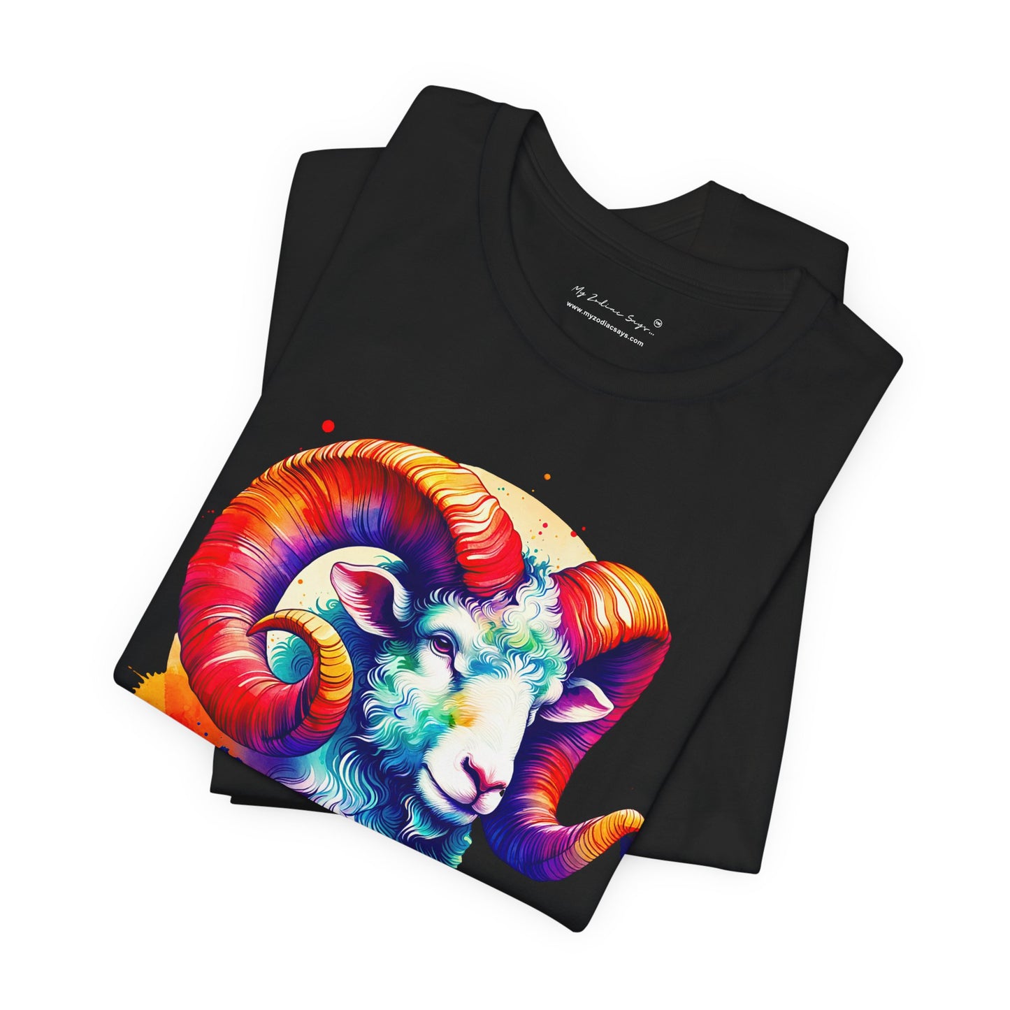 Aries Watercolor Unisex T-Shirt