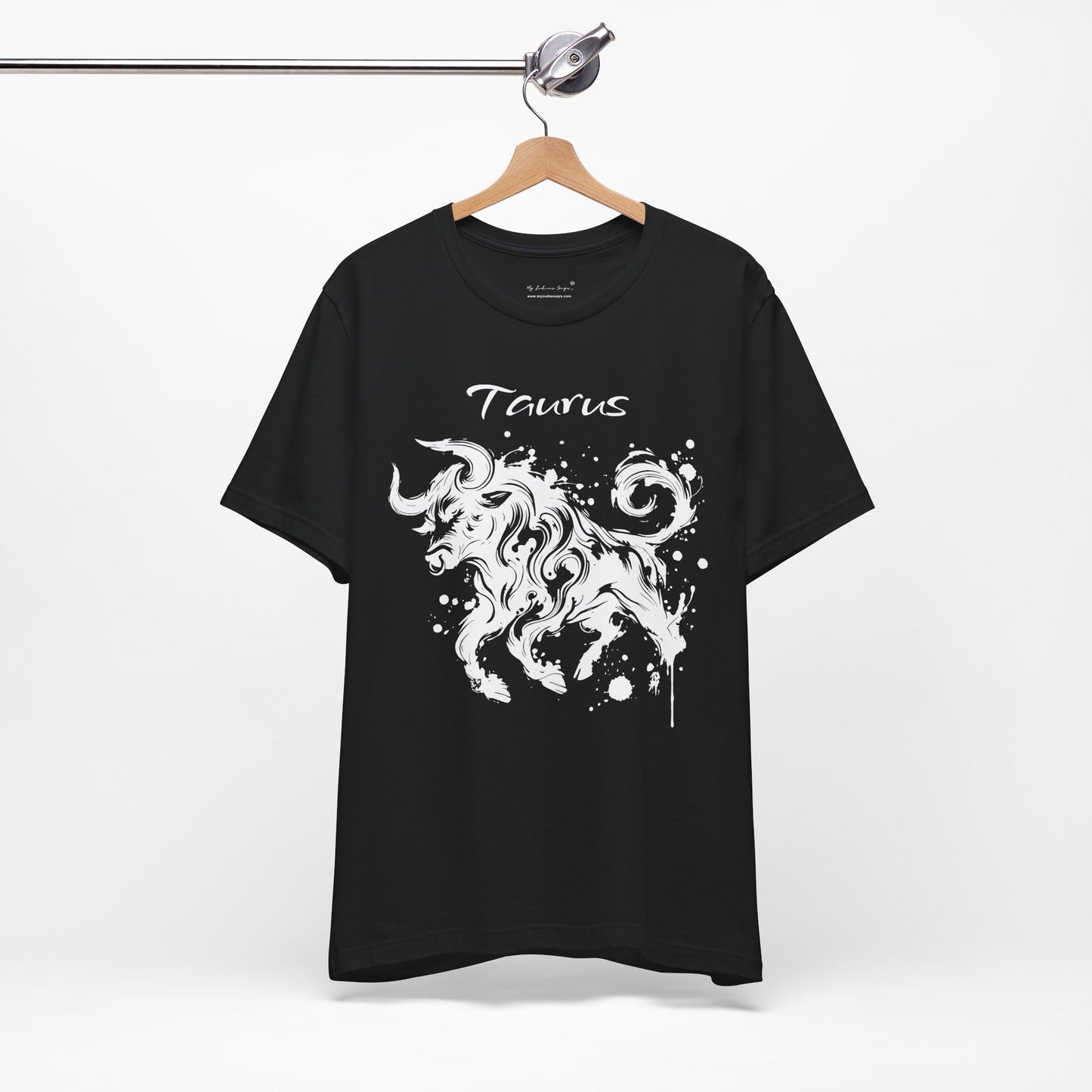 Taurus White Splash Unisex T-Shirt
