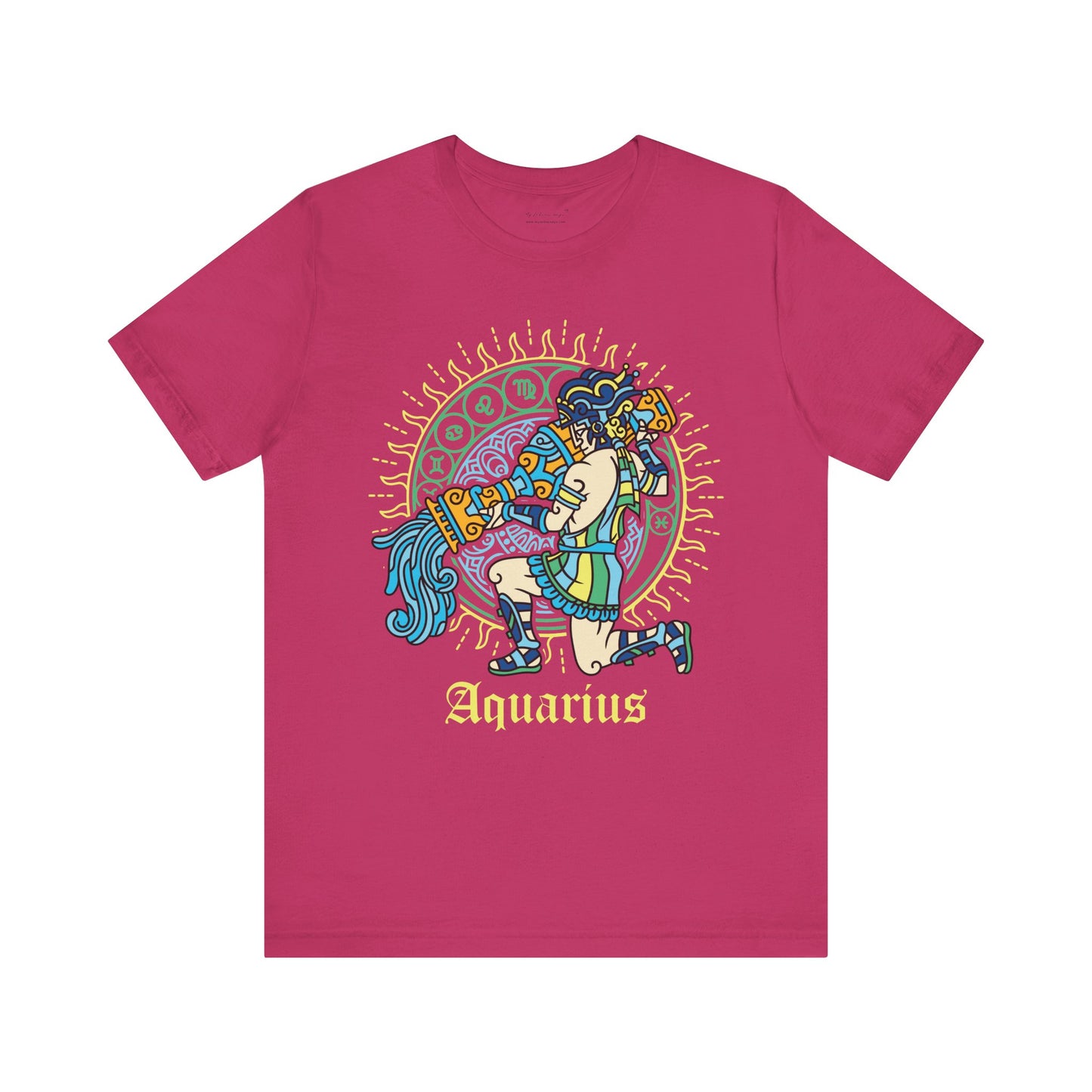 Aquarius Round Unisex T-Shirt