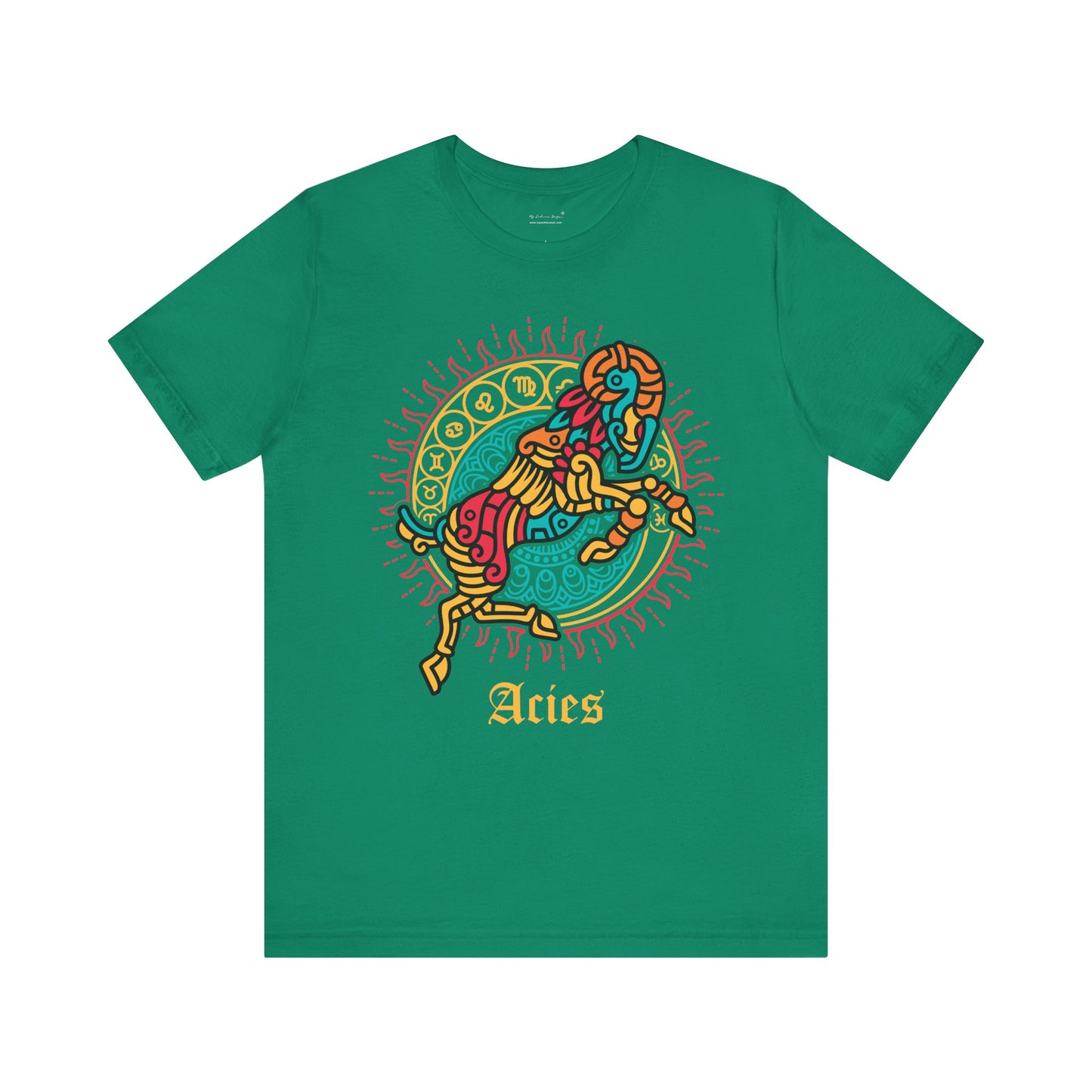 Aries Round Unisex T-Shirt