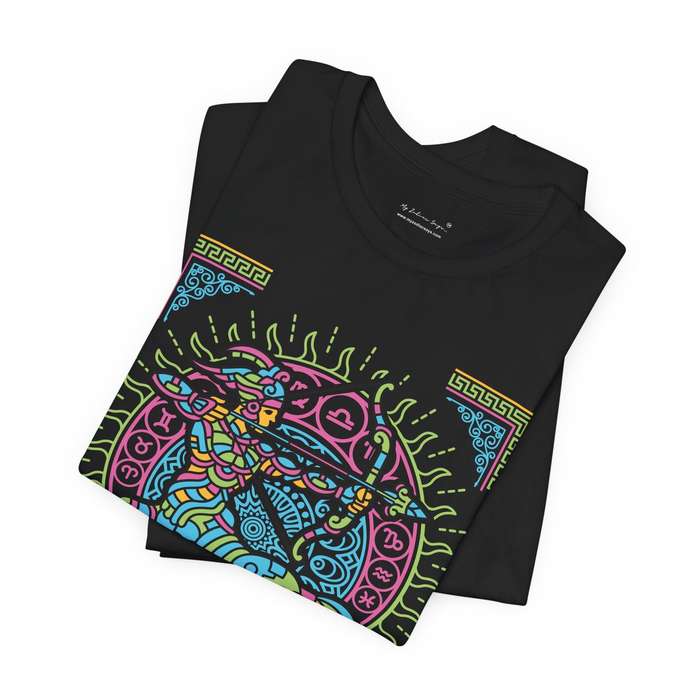 Sagittarius Framed Unisex T-Shirt