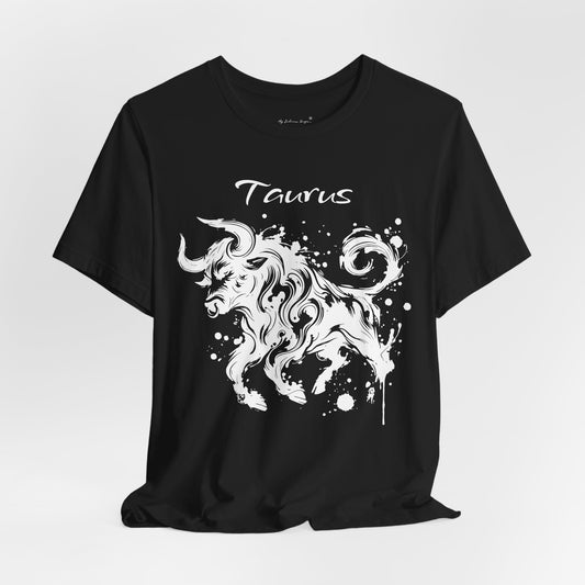 Taurus White Splash Unisex T-Shirt