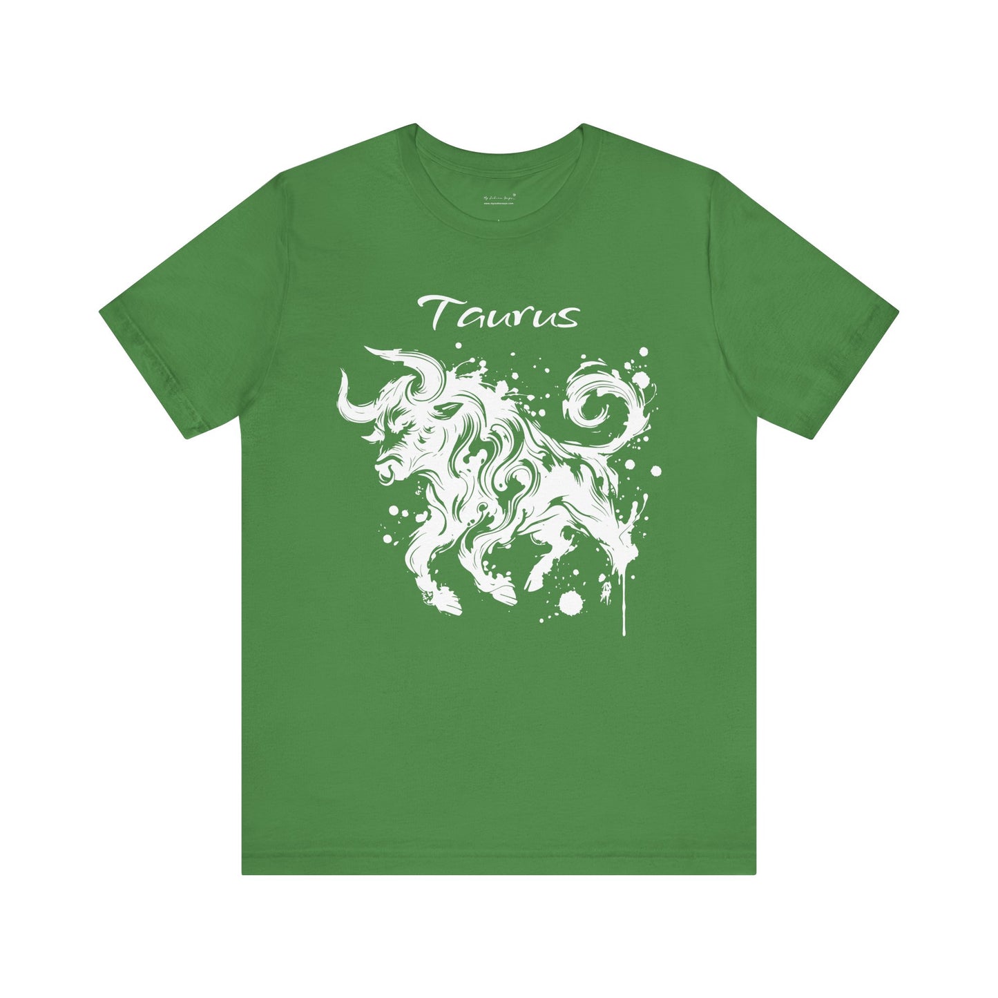 Taurus White Splash Unisex T-Shirt