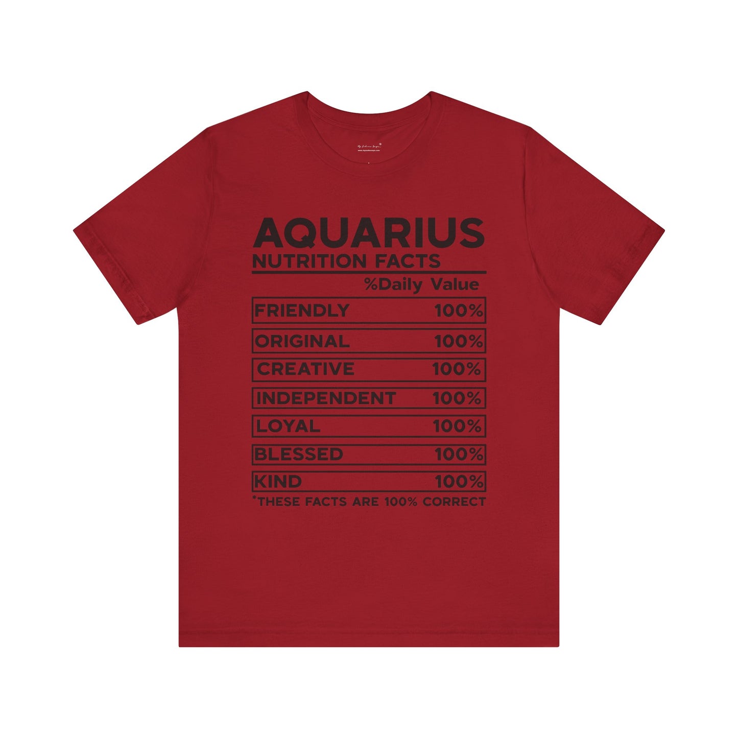 Aquarius Nutrition Unisex T-Shirt