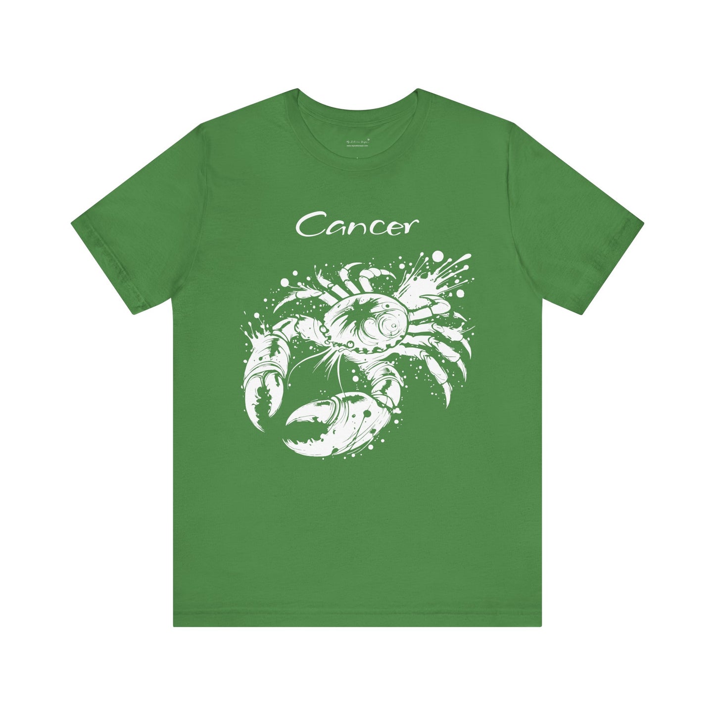 Cancer White Splash Unisex T-Shirt
