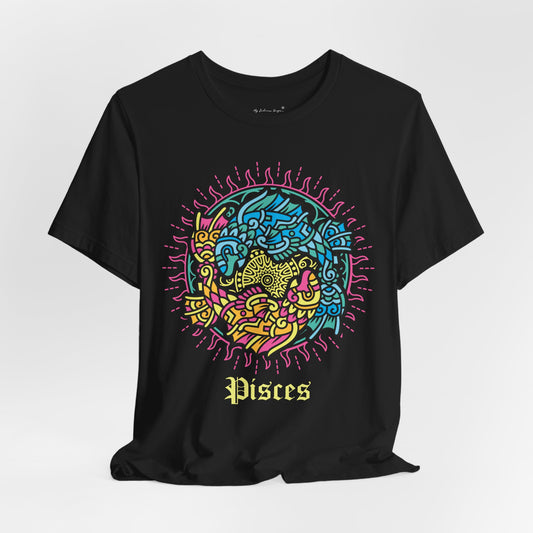 Pisces Round Unisex T-Shirt