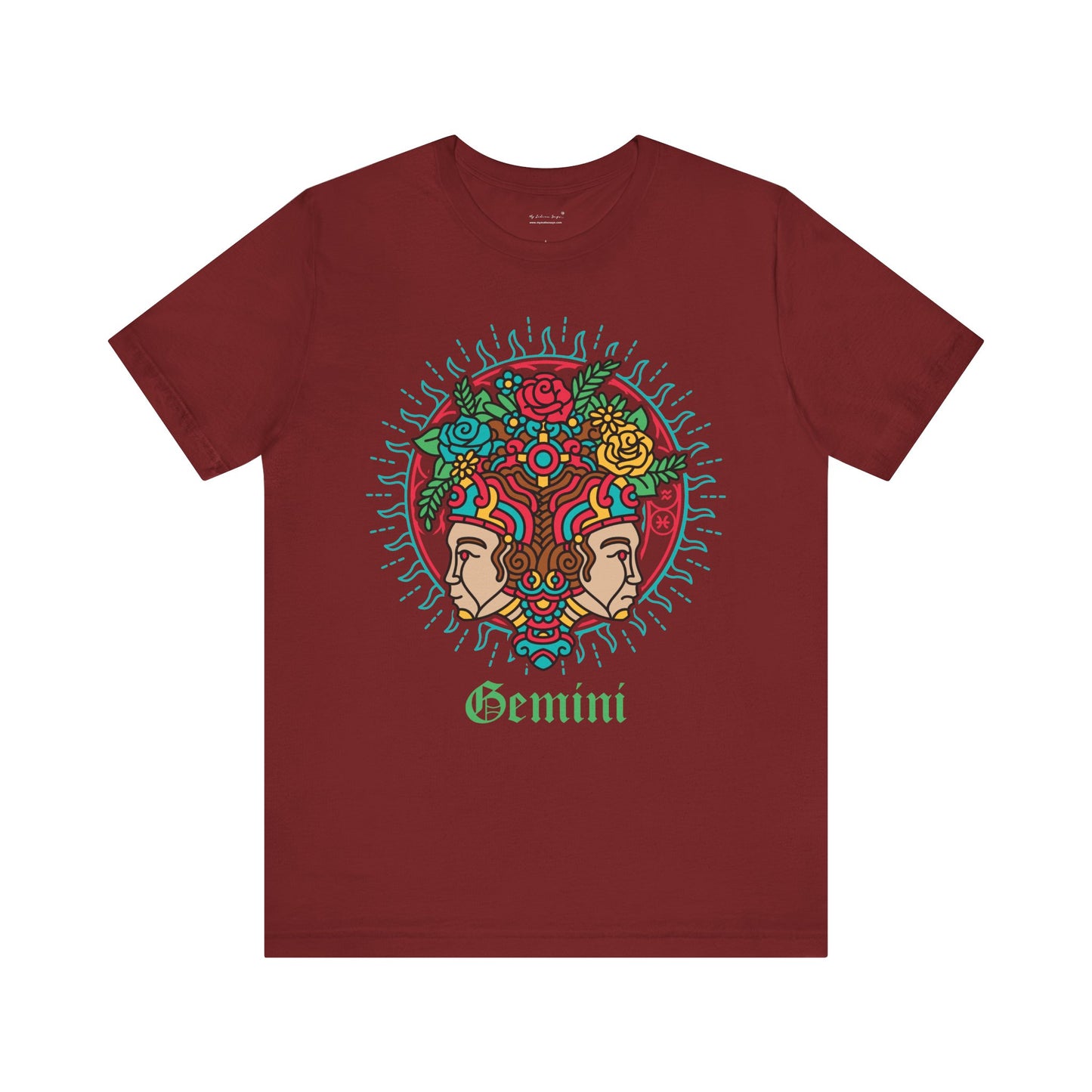 Gemini Round Unisex T-Shirt