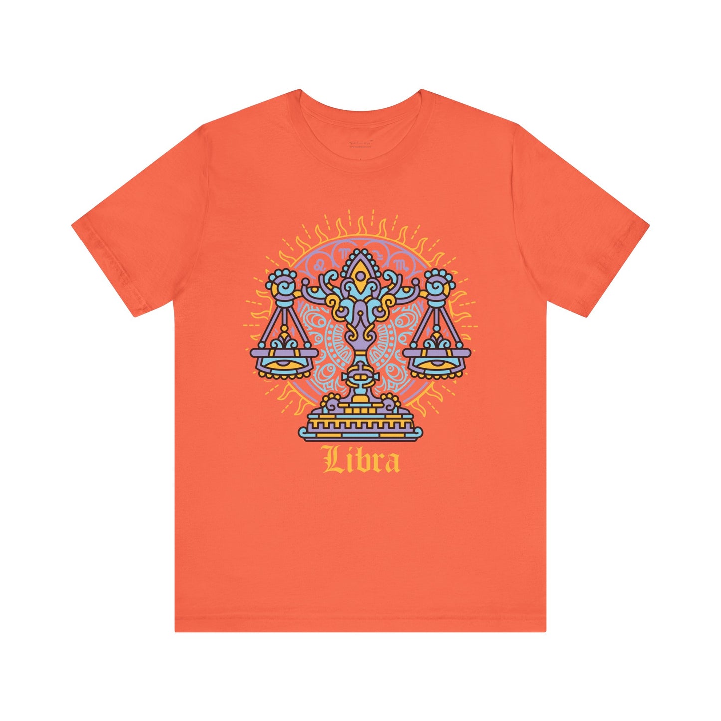 Libra Round Unisex T-Shirt