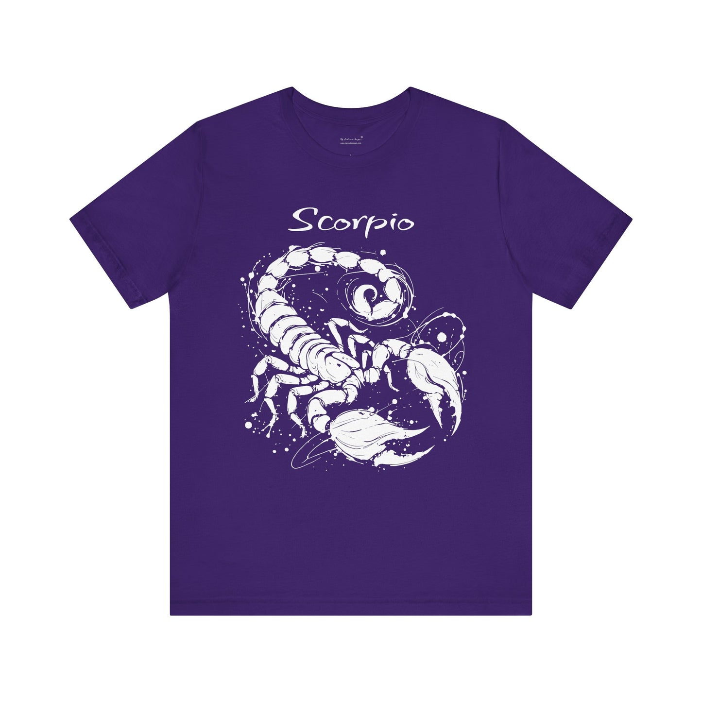 Scorpio White Splash Unisex T-Shirt
