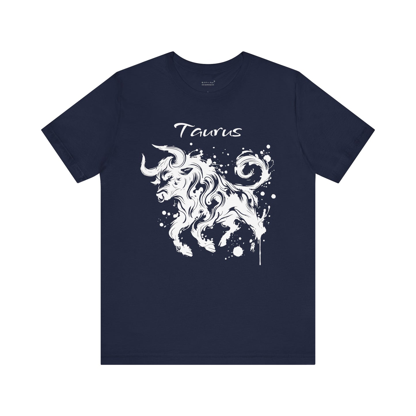 Taurus White Splash Unisex T-Shirt