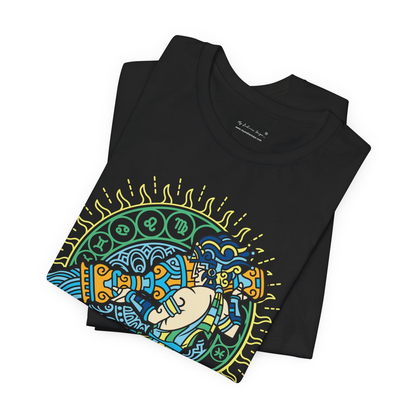 Aquarius Round Unisex T-Shirt