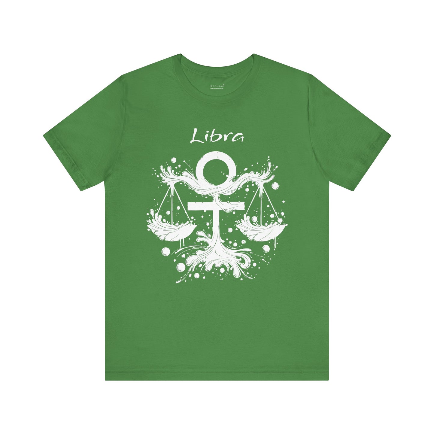 Libra White Splash Unisex T-Shirt