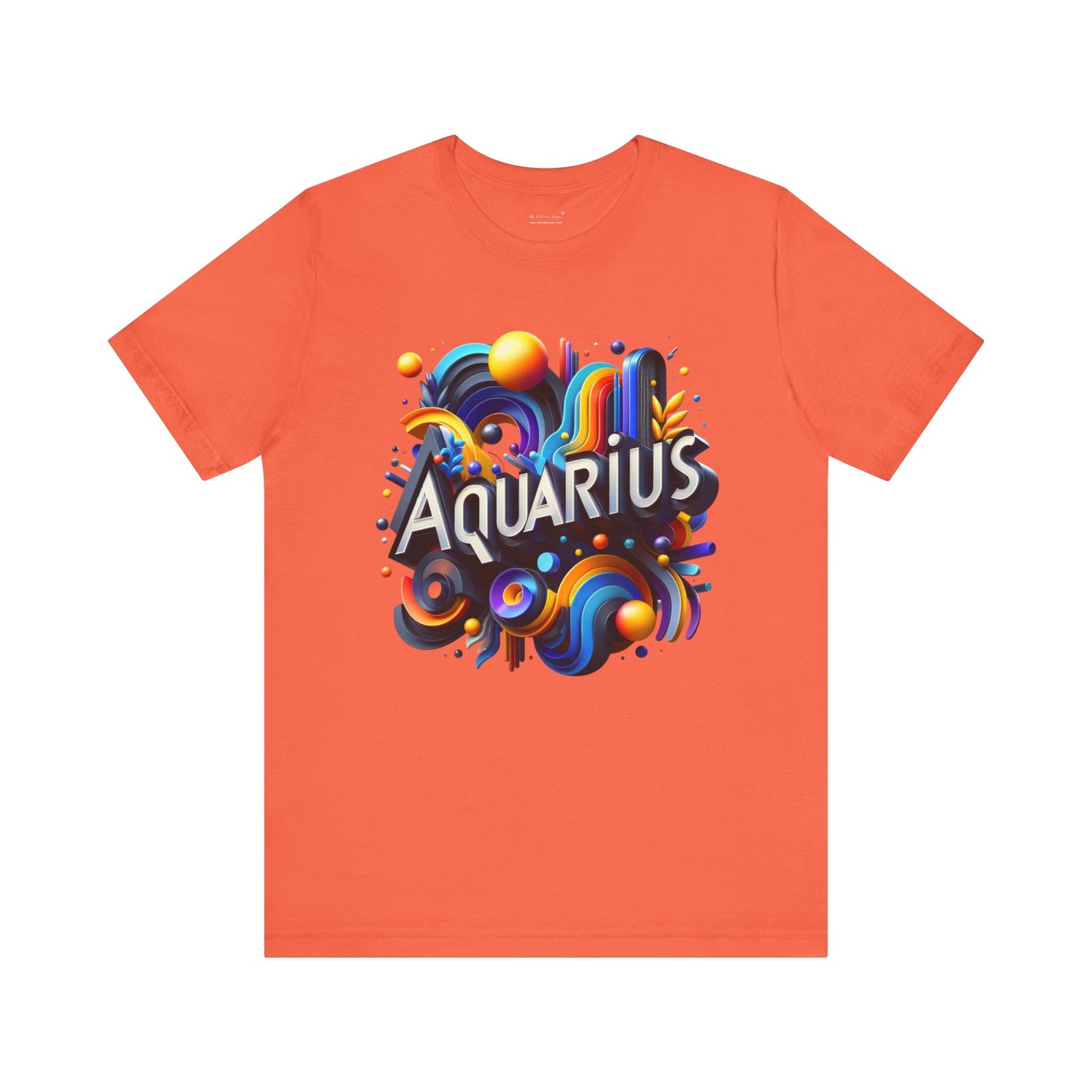 Aquarius Vibrant Unisex T-Shirt