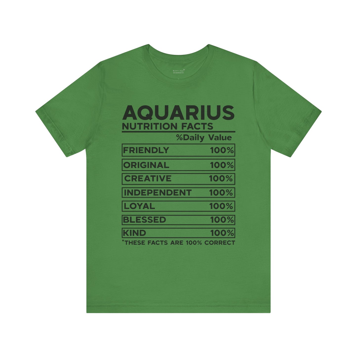 Aquarius Nutrition Unisex T-Shirt
