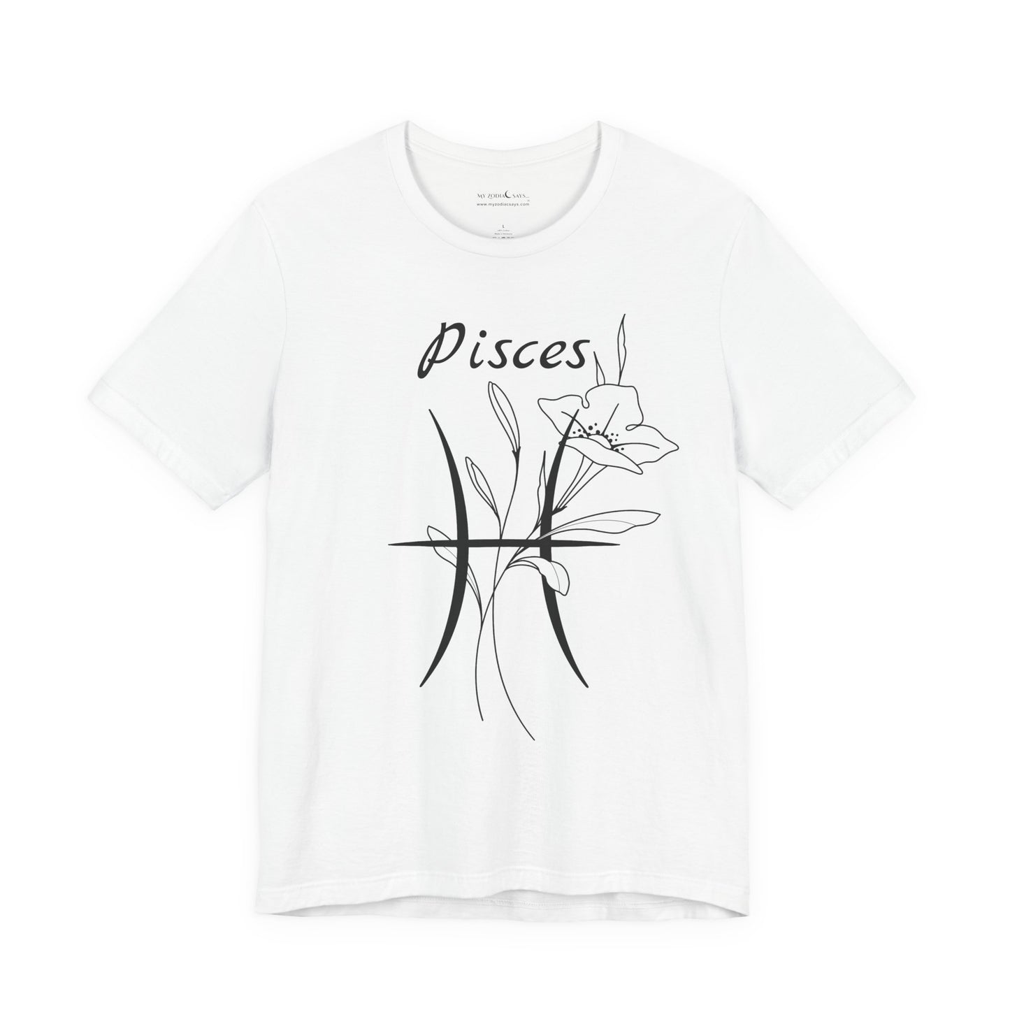 Pisces Blossom Unisex T-Shirt