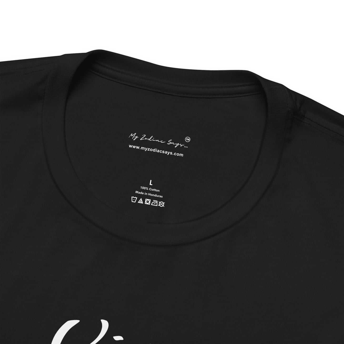 Virgo White Splash Unisex T-Shirt