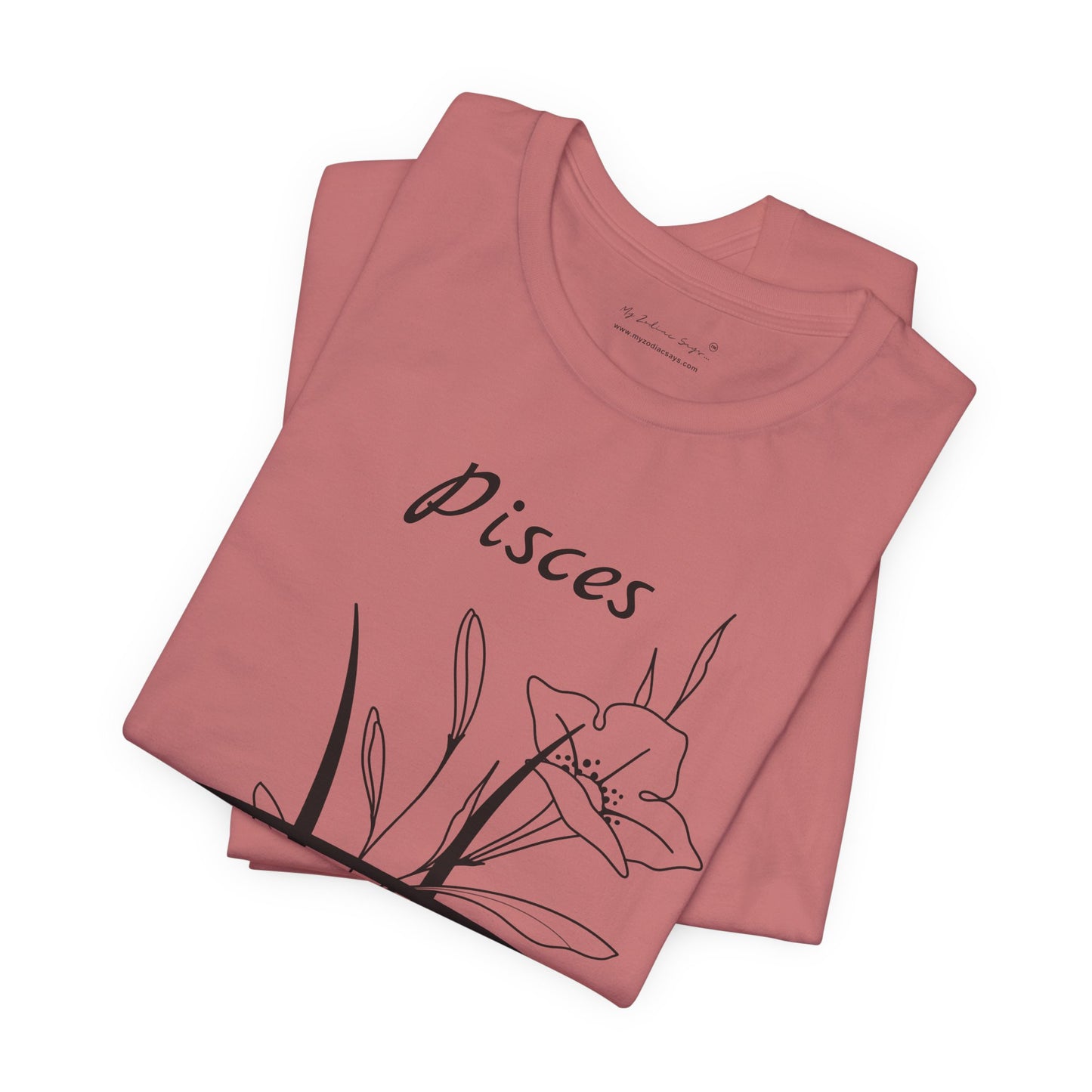 Pisces Blossom Unisex T-Shirt