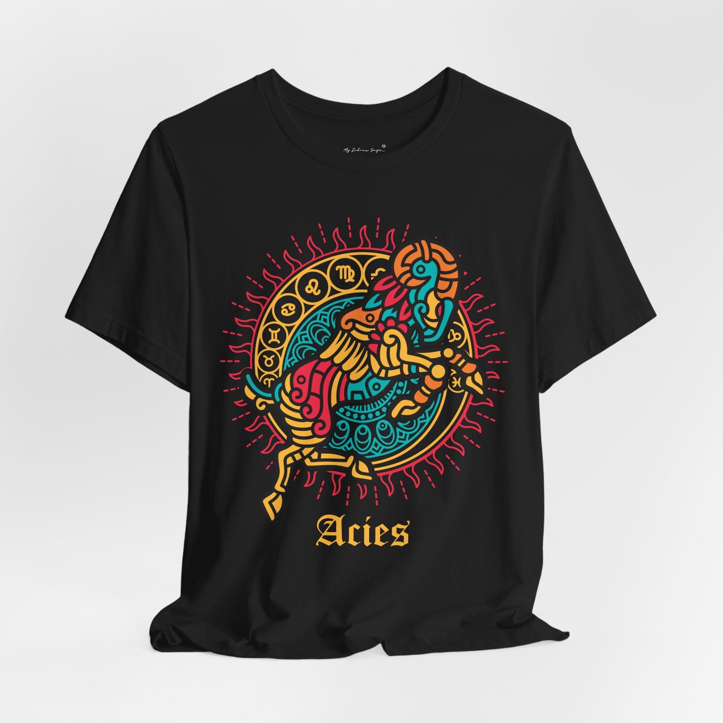 Aries Round Unisex T-Shirt